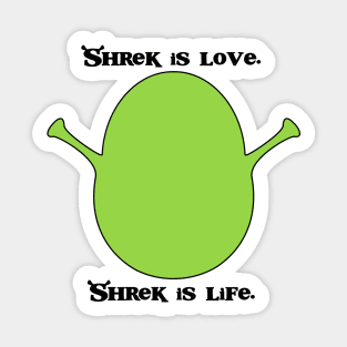 Shrek is Love Sticker